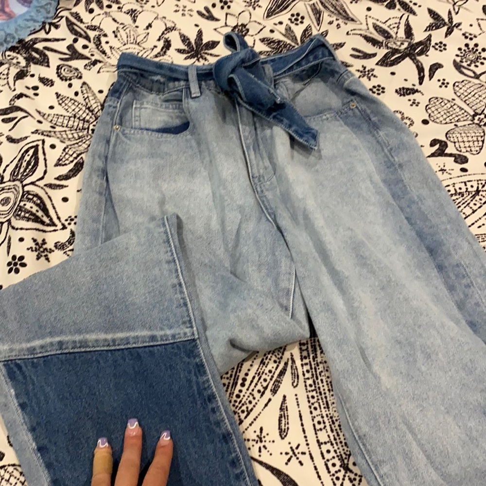 CUTE MULTI-DENIM COLORED JEANS💙